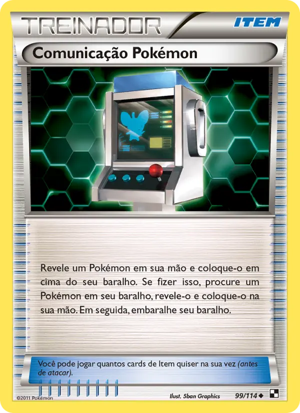 Comunicação Pokémon — Black & White 99