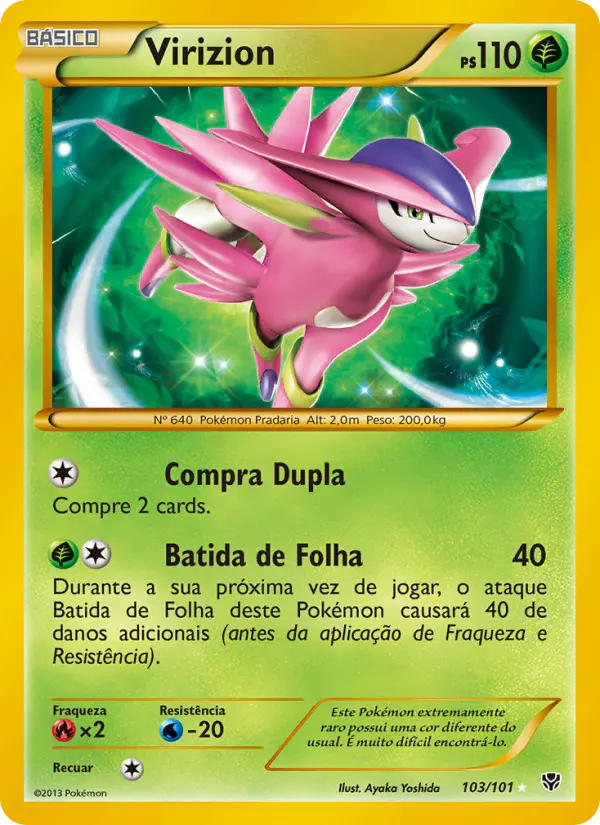 Virizion — Explosão de Plasma 103
