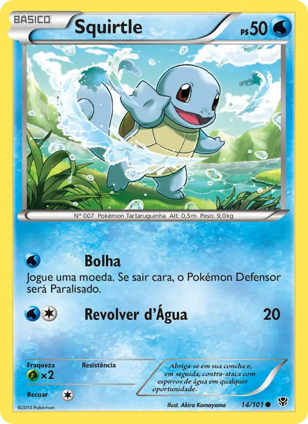 Squirtle — Explosão de Plasma 14