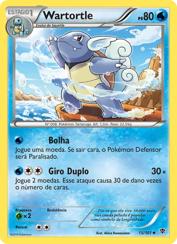 Wartortle — Explosão de Plasma 15