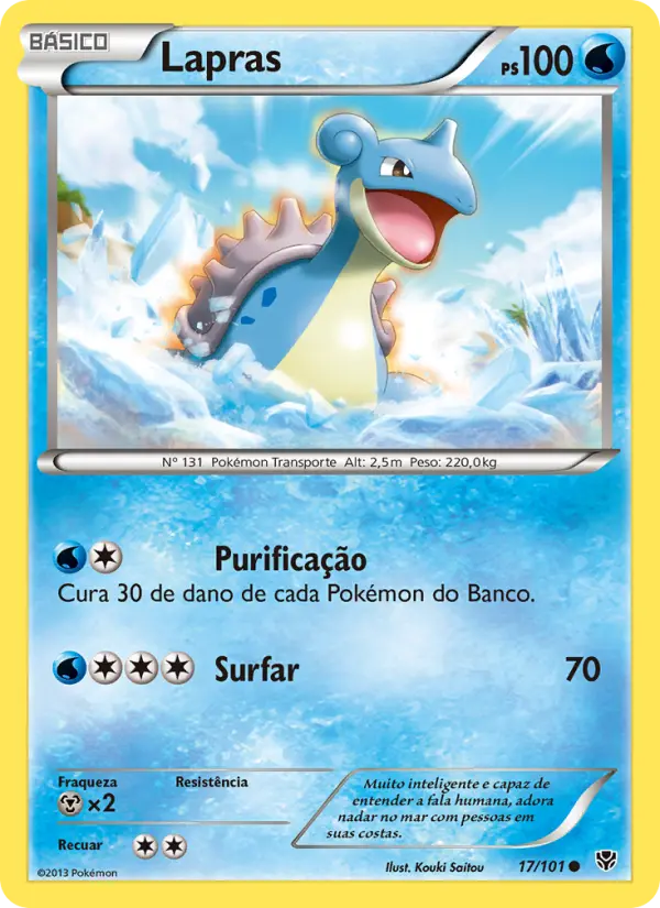 Lapras — Explosão de Plasma 17