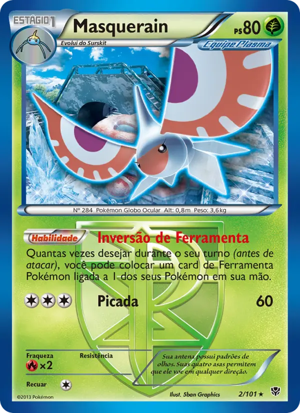 Masquerain — Explosão de Plasma 2