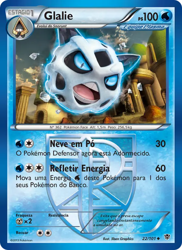 Glalie — Explosão de Plasma 22