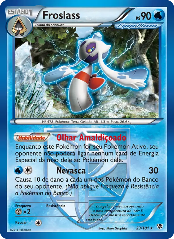 Froslass — Explosão de Plasma 23