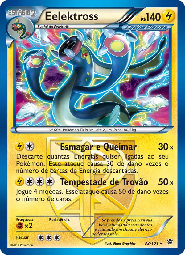 Eelektross — Explosão de Plasma 33