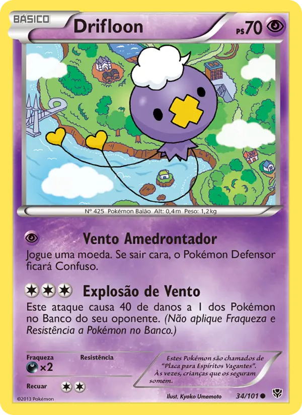 Drifloon — Explosão de Plasma 34