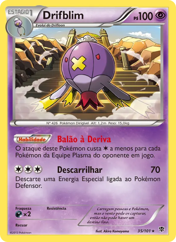 Drifblim — Explosão de Plasma 35