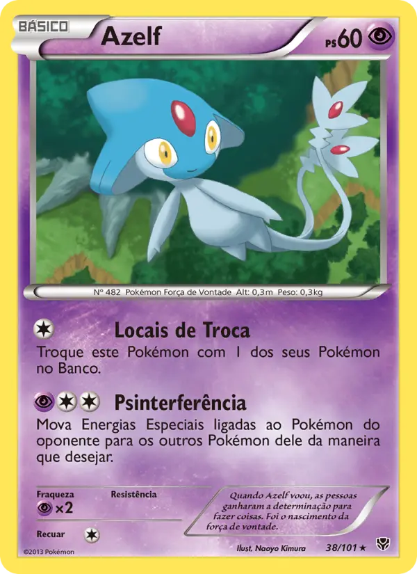 Azelf — Explosão de Plasma 38