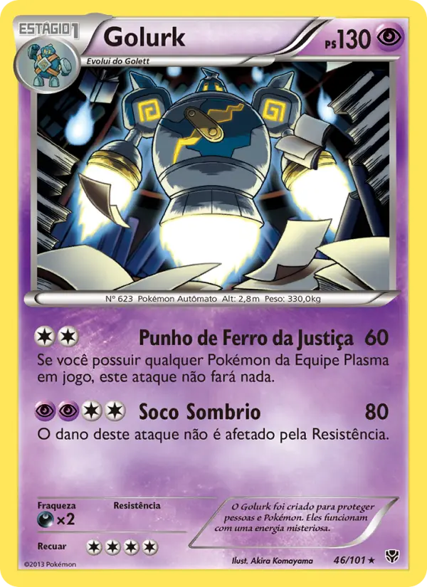 Golurk — Explosão de Plasma 46