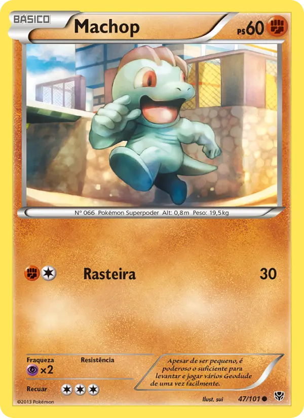 Machop — Explosão de Plasma 47