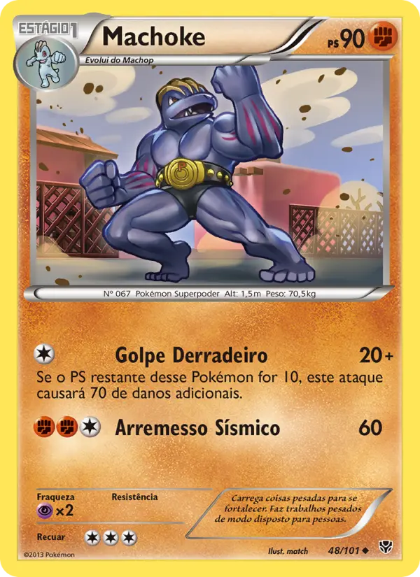 Machoke — Explosão de Plasma 48