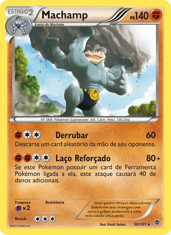 Machamp — Explosão de Plasma 50