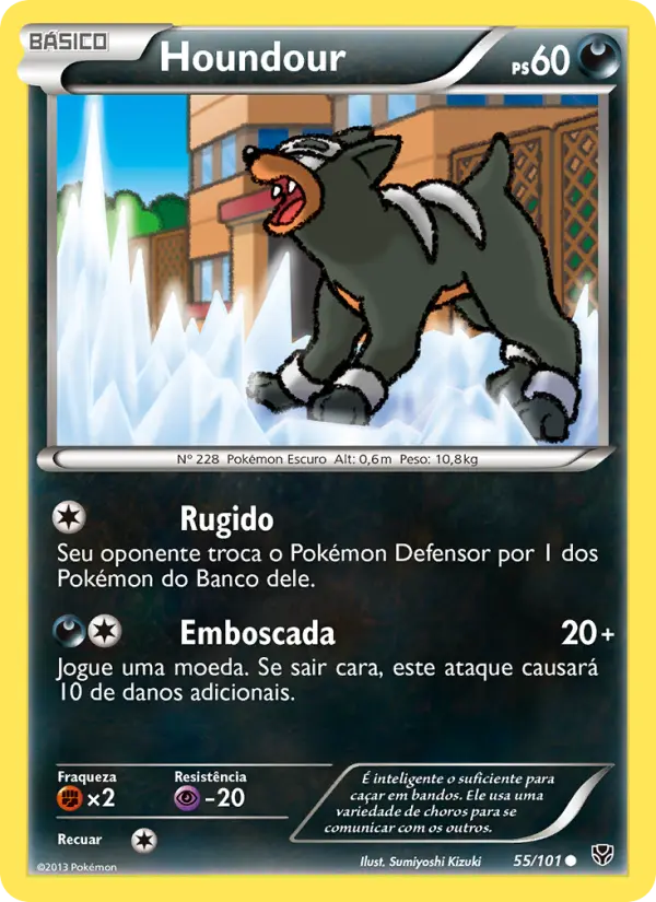 Houndour — Explosão de Plasma 55