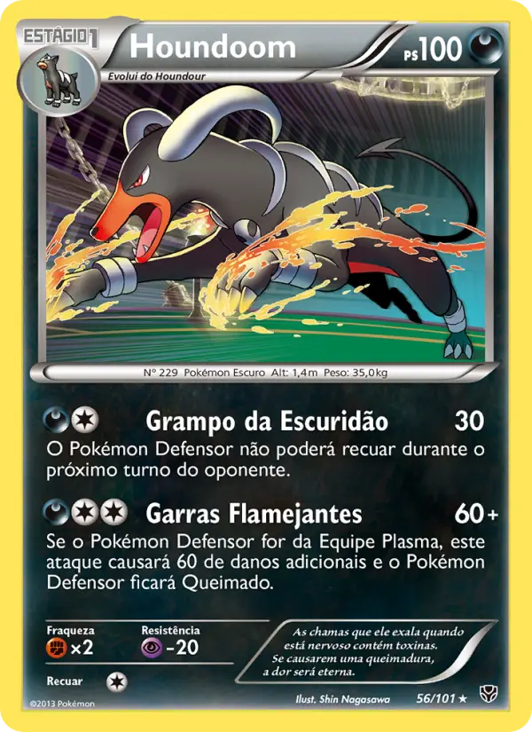 Houndoom — Explosão de Plasma 56