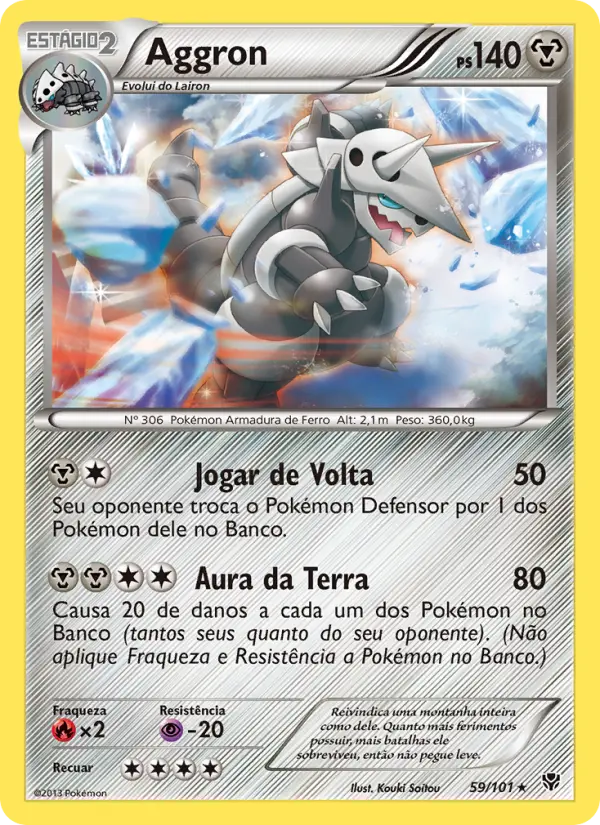 Aggron — Explosão de Plasma 59