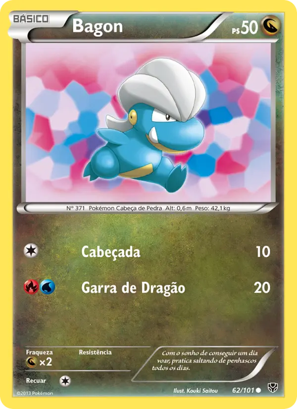 Bagon — Explosão de Plasma 62