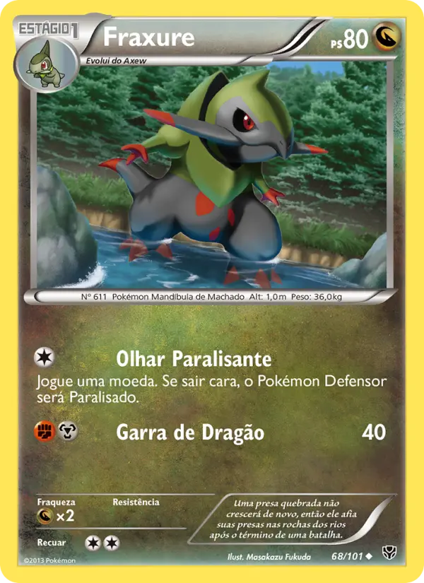 Fraxure — Explosão de Plasma 68