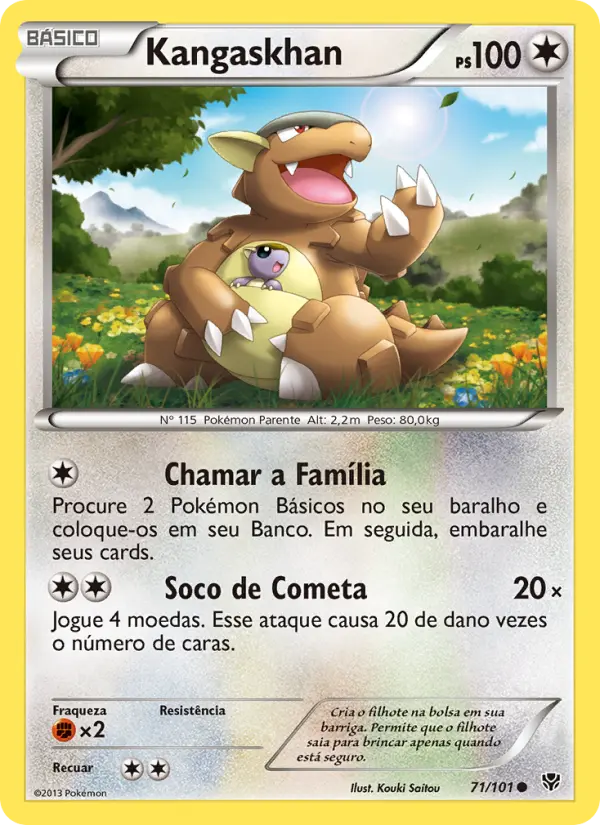 Kangaskhan — Explosão de Plasma 71