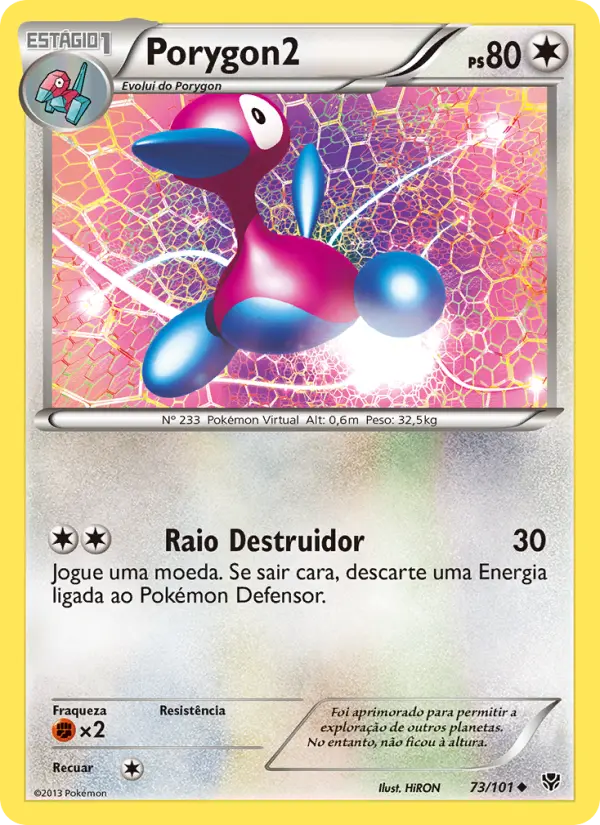 Porygon2 — Explosão de Plasma 73