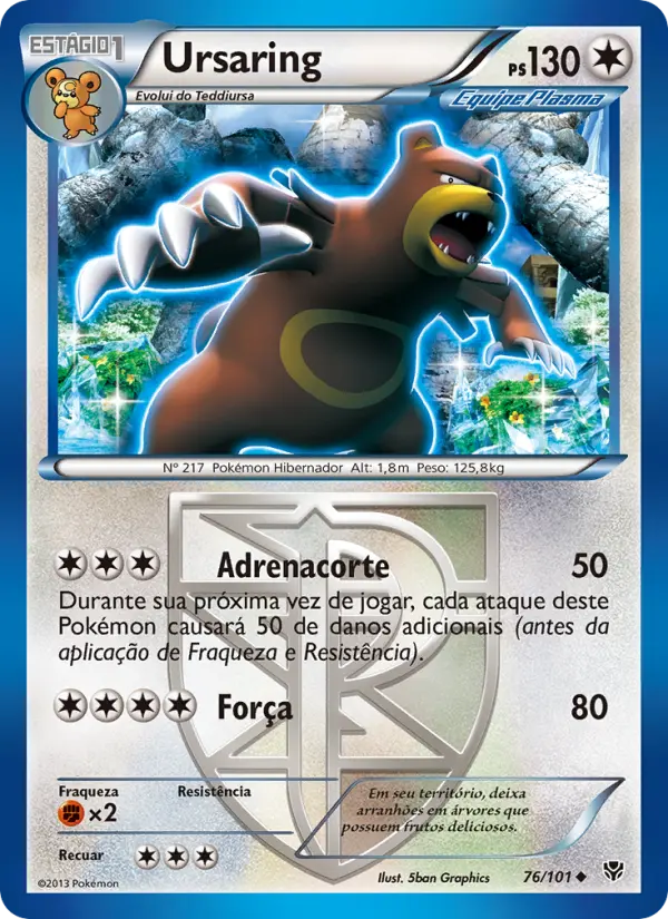 Ursaring — Explosão de Plasma 76