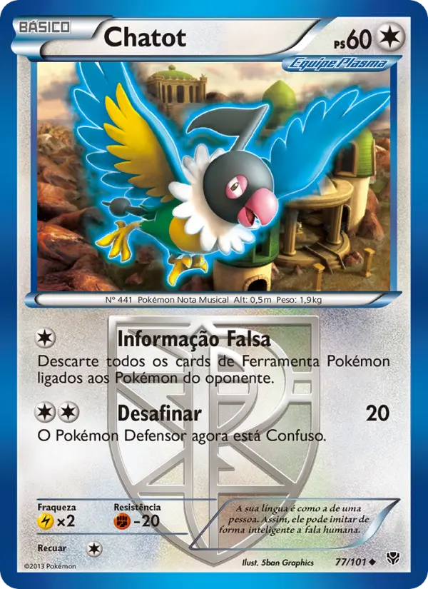 Chatot — Explosão de Plasma 77