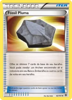 Fóssil Pluma
