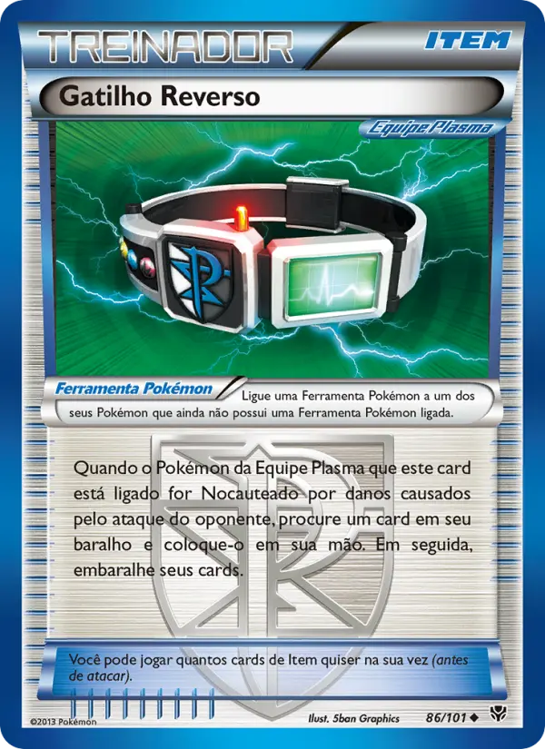 Gatilho Reverso — Explosão de Plasma 86