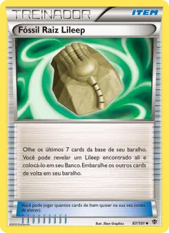 Fóssil Raiz Lileep