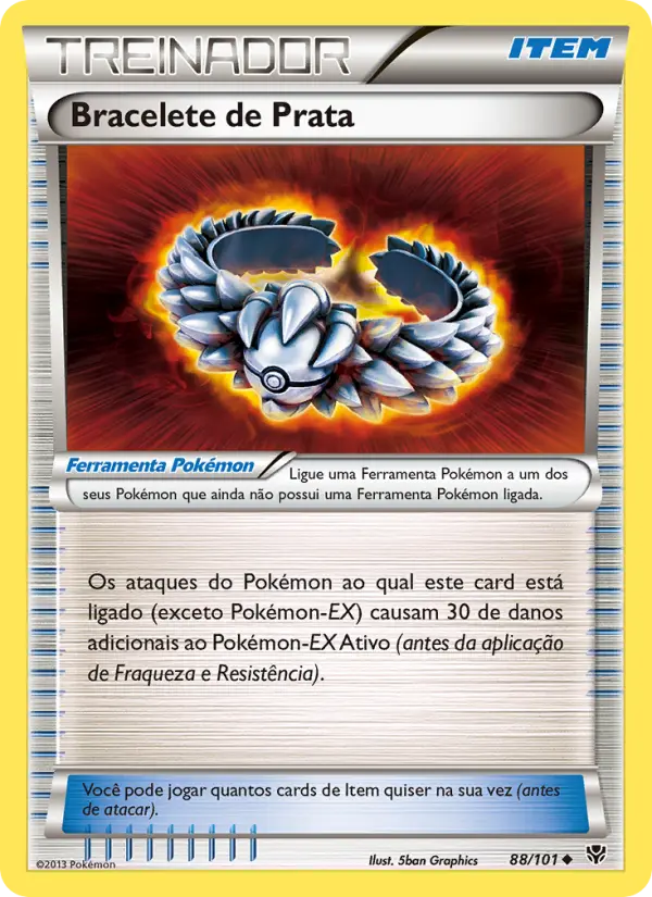 Bracelete de Prata — Explosão de Plasma 88