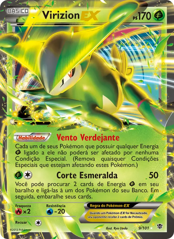 Virizion-EX — Explosão de Plasma 9