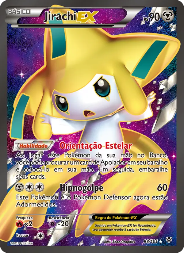 Jirachi-EX — Explosão de Plasma 98