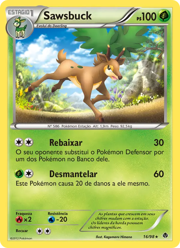 Sawsbuck — Poderes Emergentes 16