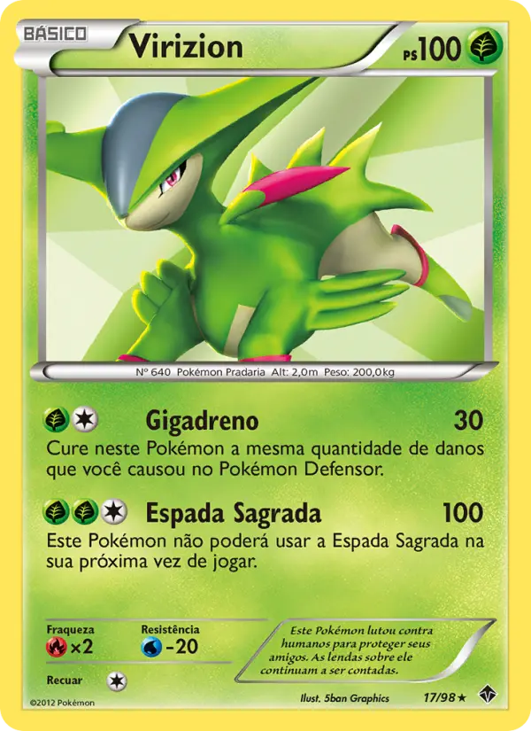 Virizion — Poderes Emergentes 17