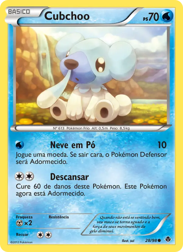 Cubchoo — Poderes Emergentes 28