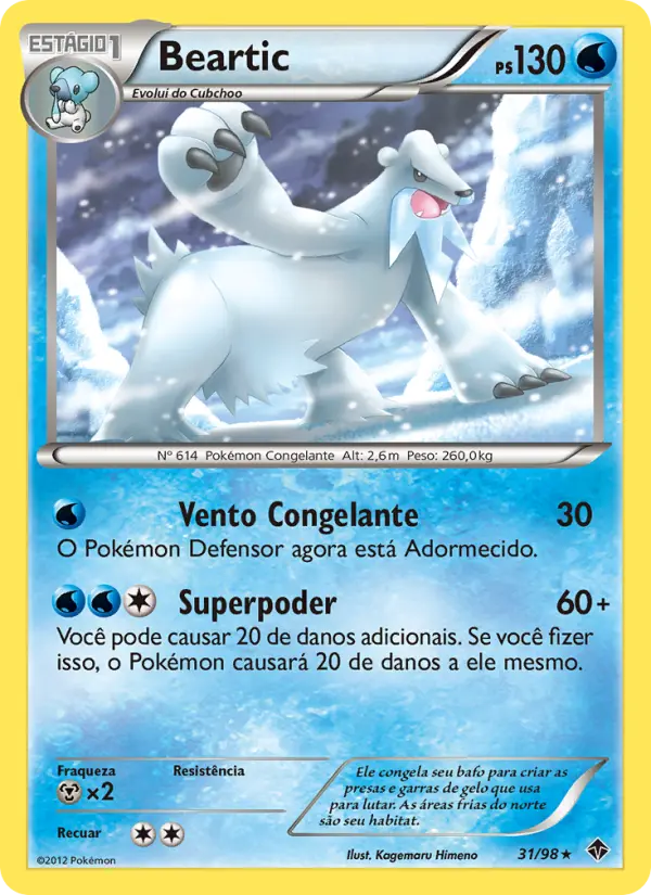 Beartic — Poderes Emergentes 31