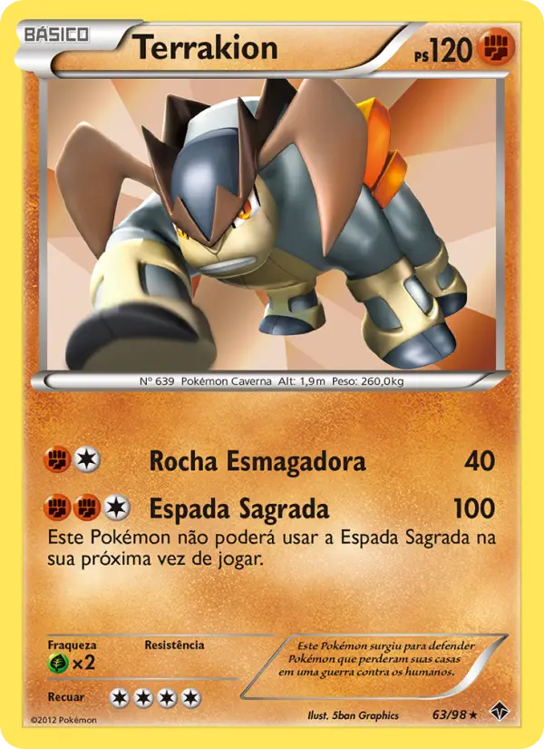 Terrakion — Poderes Emergentes 63
