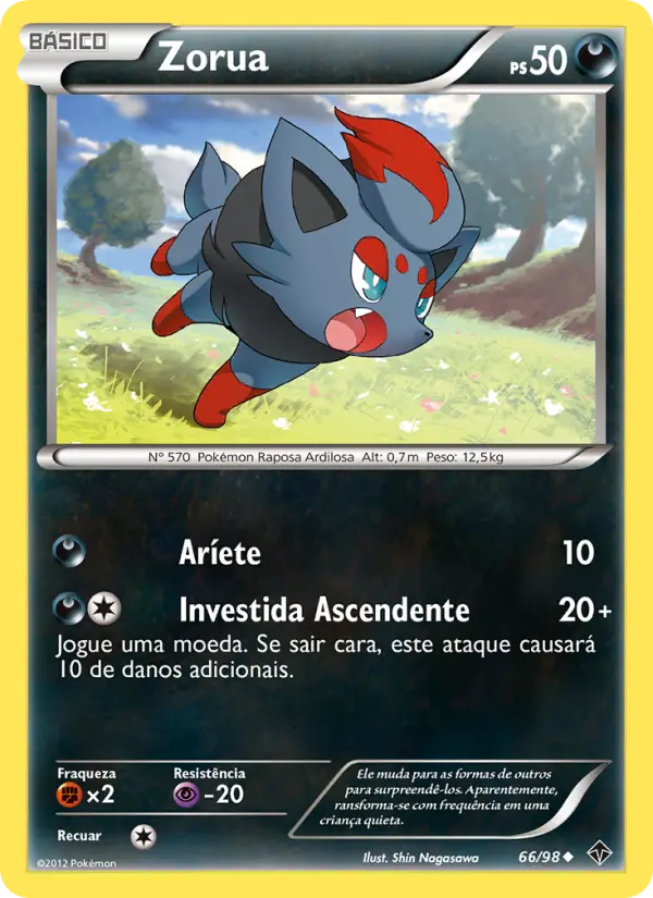 Zorua — Poderes Emergentes 66