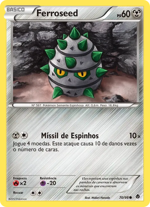 Ferroseed — Poderes Emergentes 70