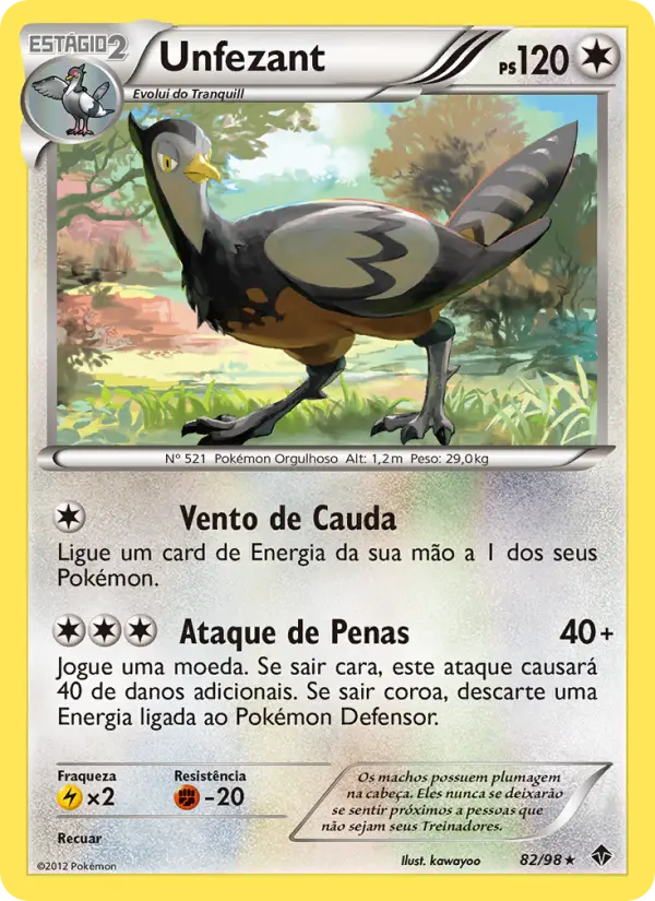 Unfezant — Poderes Emergentes 82