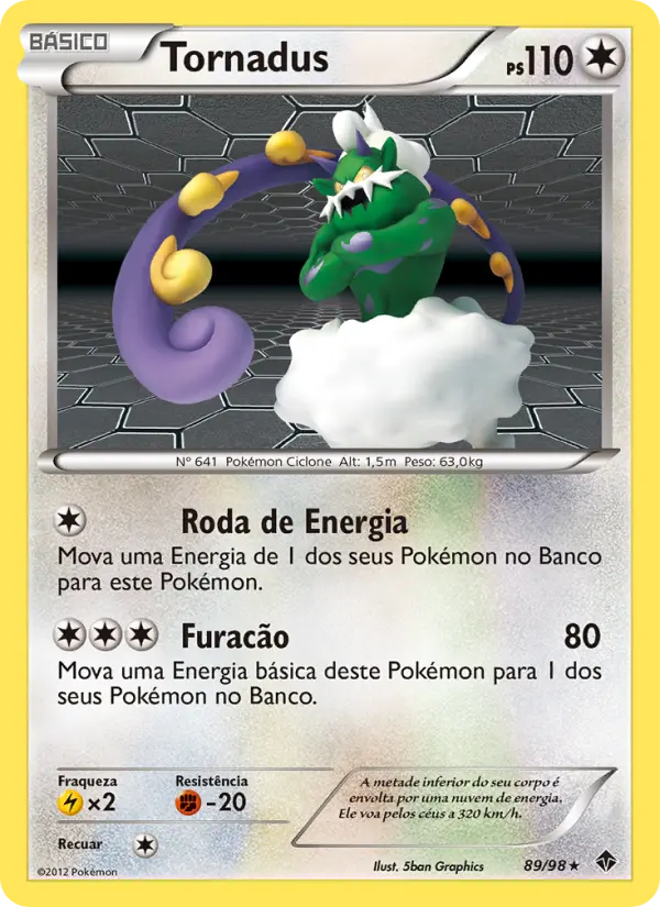 Tornadus — Poderes Emergentes 89