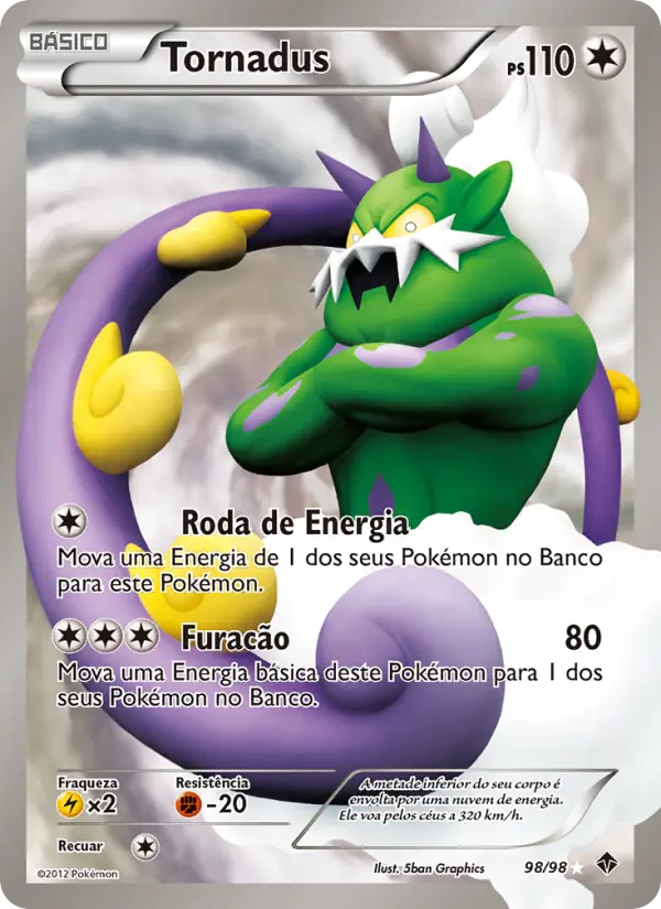 Tornadus — Poderes Emergentes 98