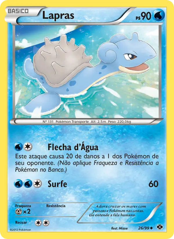 Lapras — Próximos Destinos 26