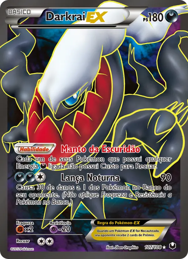 Darkrai-EX — Exploradores da Escuridão 107