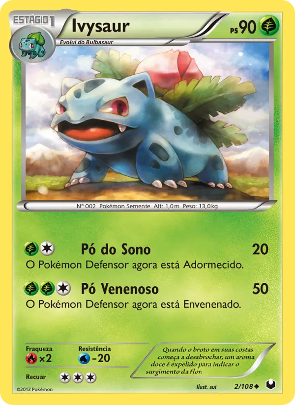 Ivysaur — Exploradores da Escuridão 2