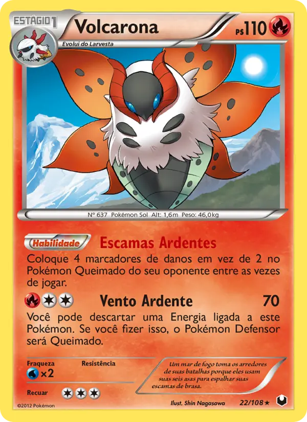 Volcarona — Exploradores da Escuridão 22