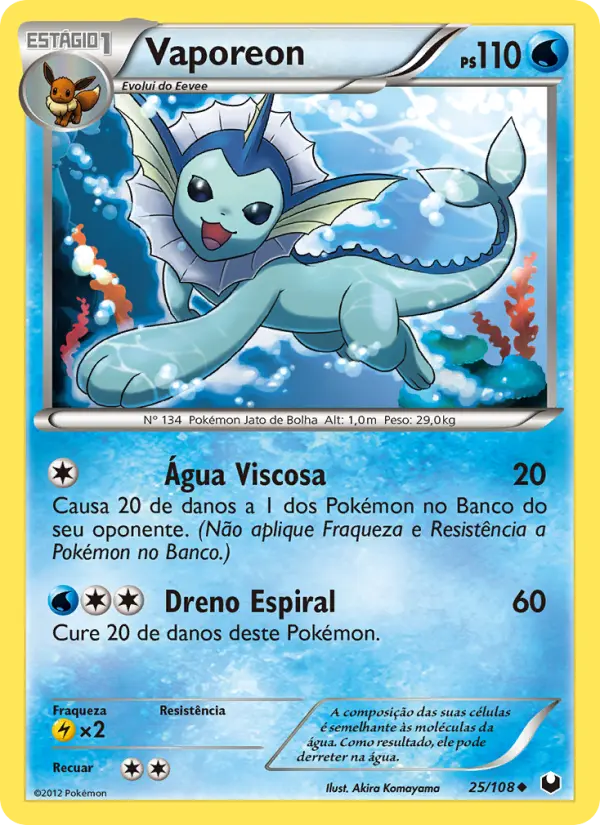 Vaporeon — Exploradores da Escuridão 25