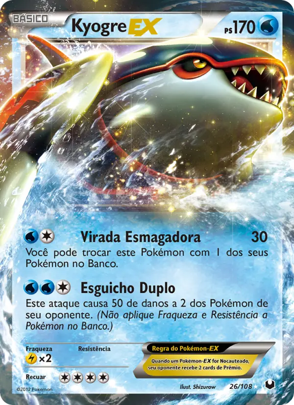 Kyogre-EX — Exploradores da Escuridão 26
