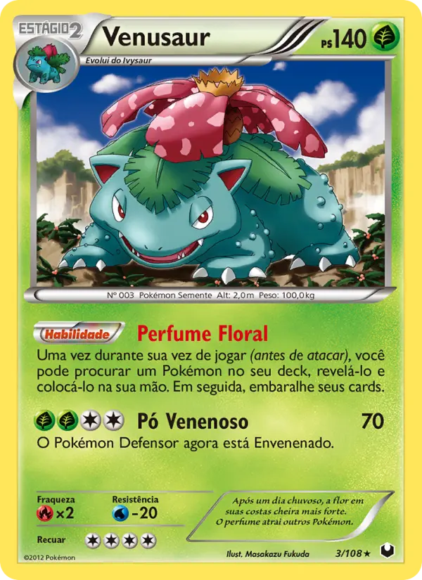Venusaur — Exploradores da Escuridão 3