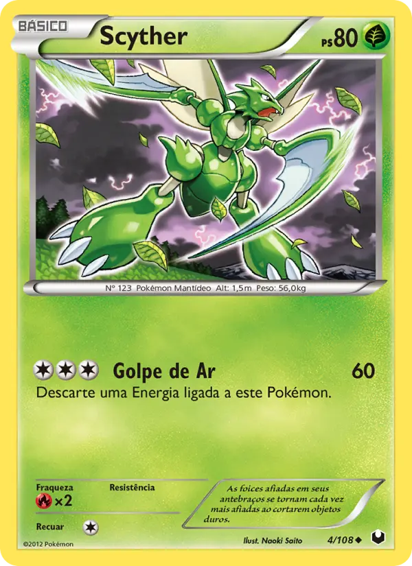 Scyther — Exploradores da Escuridão 4