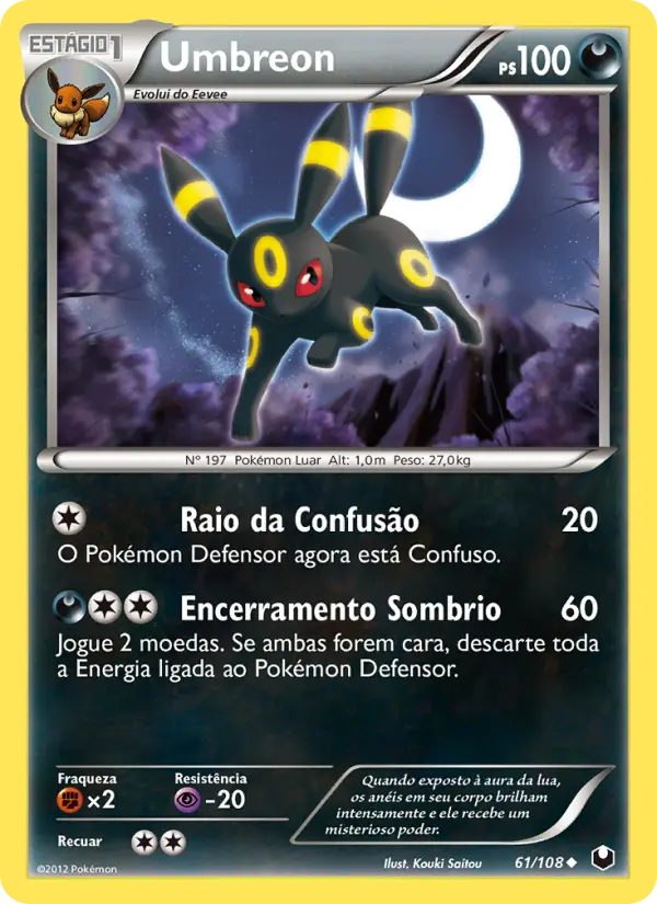 Umbreon — Exploradores da Escuridão 61